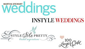 minted wedding invitations were seen in national magazines