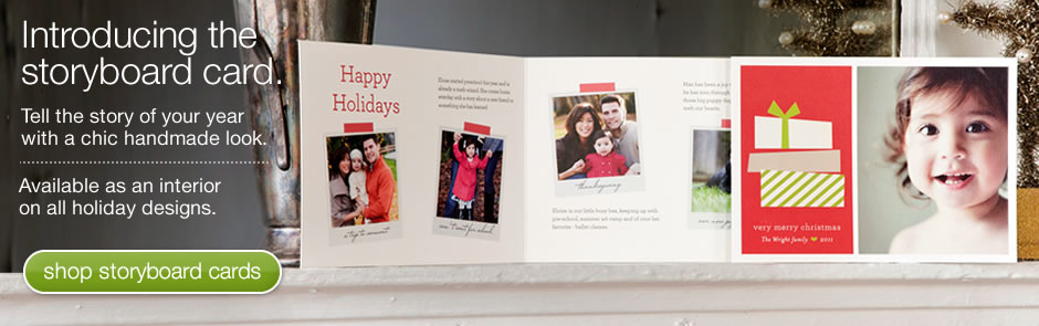 Holiday Storyboard Cards