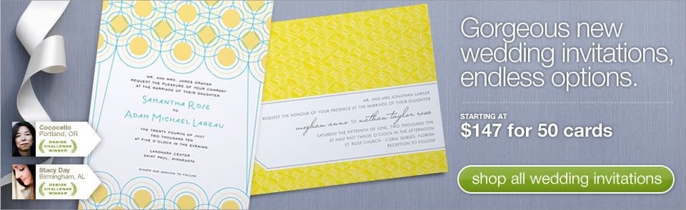 wedding invitations