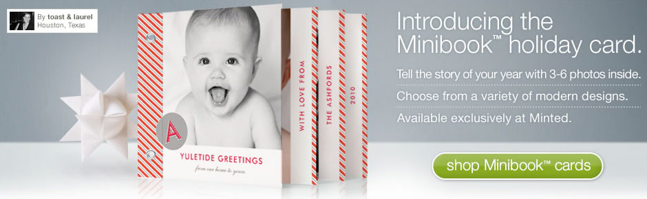 Holiday Minibook Cards