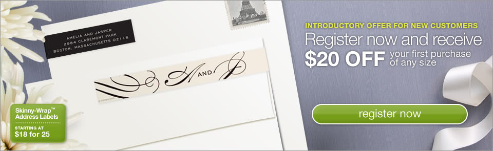 $20 off your first order