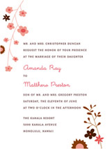 Bloom Wedding Invitations, by Blonde