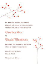 Blossom Wedding Invitations, by Blonde