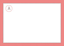 Border Monogram Personalized Stationery, by Blonde