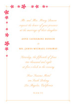 Sherbert Wedding Invitations, by Blonde