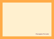 Classic Border Personalized Stationery, by Blonde