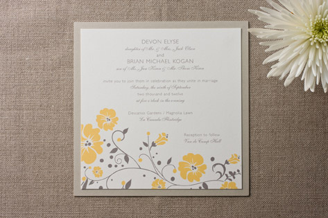Clairemont Wedding Invitations