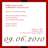 Barcelona Wedding Invitations, by BT Elements