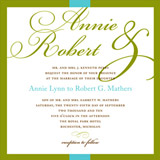 Flourish Wedding Invitations, by BT Elements