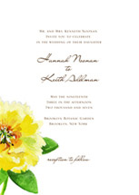 Blossom Wedding Invitations, by Cat Seto