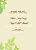 Eden Wedding Invitations, by Cat Seto