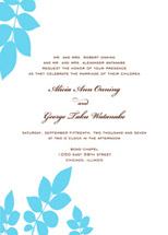 Tiffany Wedding Invitations, by Cat Seto