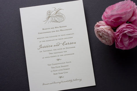 Aerial Wedding Invitations