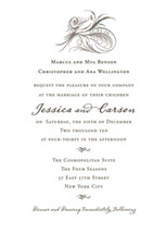 Aerial Wedding Invitations, by CECI New York