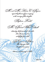 Botanical Royal Botanica Wedding Invitations, by CECI New York