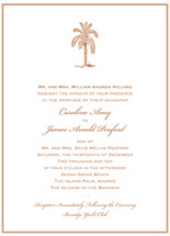 Del Mar Wedding Invitations, by CECI New York