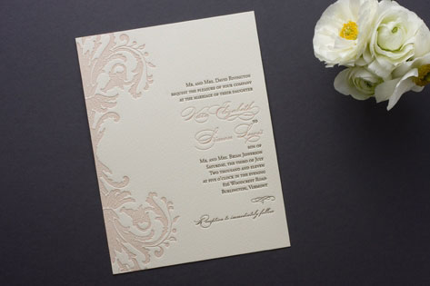 Classic Pretty Miss Wedding Invitations