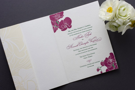 Destination Aloha Wedding Invitations