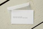 Escort Cards