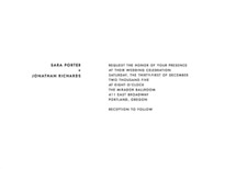 Manhattan Wedding Invitations, by Egg Press