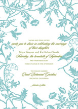 Garden Aviary Wedding Invitations, by Elum