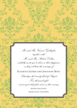 Rococo Wedding Invitations, by Elum