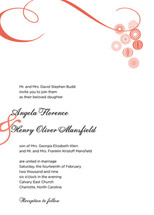 Celestial Swirl Wedding Invitations, by The Happy Envelope