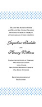 Diamond Stripe Wedding Invitations, by The Happy Envelope