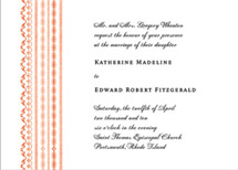 Multiple Border Wedding Invitations, by The Happy Envelope