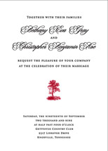 Traditional Icon Wedding Invitations, by The Happy Envelope