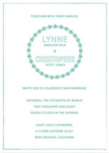 Ballentine Wedding Invitations, by Mr. Boddington's Studio