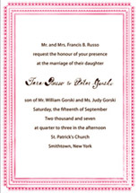 Charleston Wedding Invitations, by Mr. Boddington's Studio