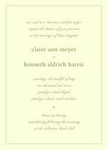 Claire Wedding Invitations, by Mia Carta