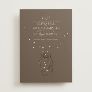 fireflies Wedding Announcements