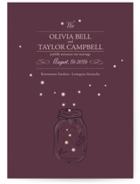 fireflies Wedding Announcements