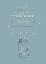 fireflies Wedding Announcements