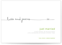 The Happy Couple Wedding Announcements