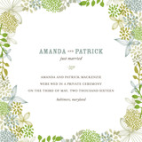 Fling Wedding Announcements