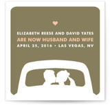 just married Wedding Announcements