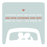just married Wedding Announcements