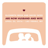 just married Wedding Announcements