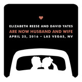 just married Wedding Announcements