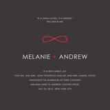 Infinite Wedding Announcements
