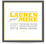 COCKTAIL HOUR Wedding Announcements