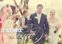 Calligraphy Wedding Announcements