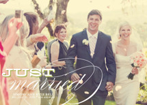 Calligraphy Wedding Announcements