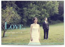 Nostalgia Wedding Announcements