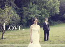 Nostalgia Wedding Announcements
