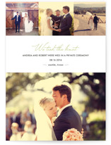 Chic Wedding Announcements