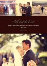 Chic Wedding Announcements
